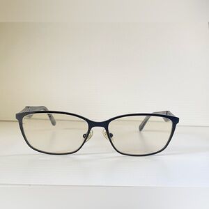 Vera Wang Women’s EyeGlasses V328 in Black 53mm Designer Logo Frame